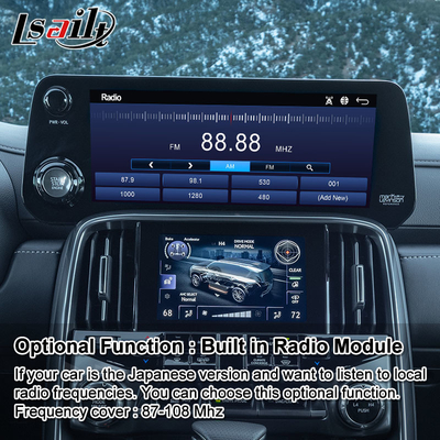 Lsailt Android Carplay Multimedia Video-Schnittstelle für 2022-Gegenwärtige Lexus LX LX500d LX600 LX700h