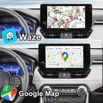 Android 13 Android Infotainment-Schnittstelle für Toyota RAV-4 2023-Crown, Alphard, Harrier OEM Bildschirm-Upgrade mit Android Multimedia System, YouTube