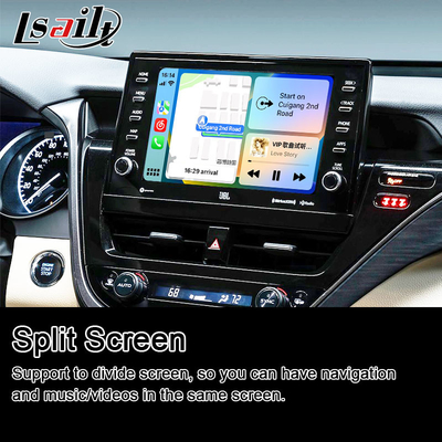 Lsailt Android 13 Video-Schnittstelle für Toyota Camry 2018-2021 RAV-4, Sienna OEM-Bildschirm-Upgrade mit Android-Multimedia-System inklusive YouTube, NetFlix