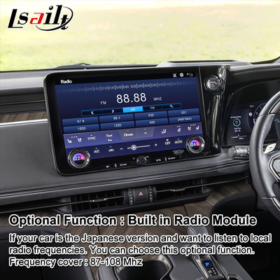 Lsailt Android Carplay Multimedia Video-Schnittstelle für 2023-Gegenwärtige Lexus LM LM350h LM500h