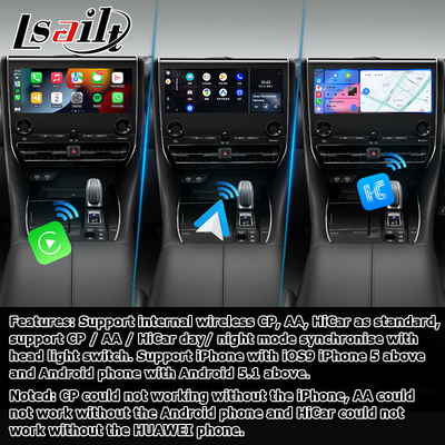 Toyota Alphard AH40 Android Multimedia-Schnittstelle 8+128GB Carplay Unterstützung von Android Auto
