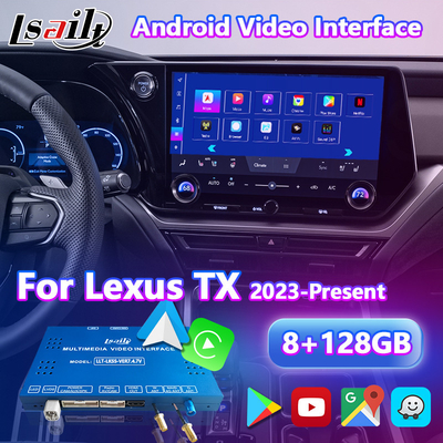 Lsailt Android Carplay Multimedia-Video-Schnittstelle für 2023-Gegenwärtige Lexus TX TX350 TX500h