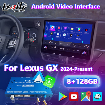 Lsailt Android Carplay Multimedia Video-Schnittstelle für 2024-Gegenwärtige Lexus GX GX550