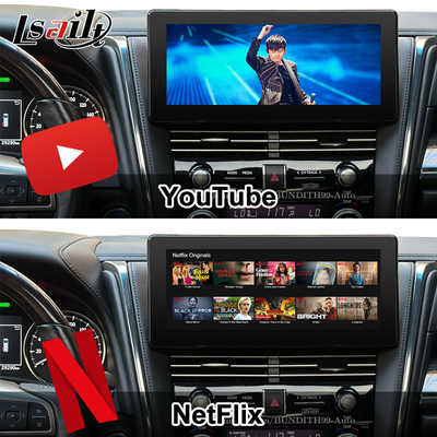 Android 13 Lexus Video-Schnittstelle OEM Bildschirm-Upgrade für LM350 LM500H NX RX ES Retrofit Kits enthalten YouTube, NetFlix,Wireless CarPlay