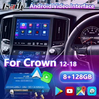 Lsailt Android Multimedia Video-Schnittstelle für 2012-2018 Toyota Crown S210 AWS210 GRS210 GWS214 Majesta Athlete