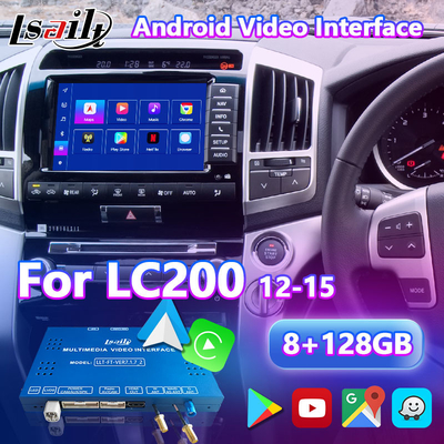 Lsailt Android Multimedia Video-Schnittstelle für 2012-2015 Toyota Land Cruiser LC 200 V8 LC200