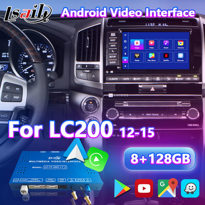 Lsailt Android Multimedia Video-Schnittstelle für Toyota Land Cruiser LC200 V8 LC 200 2012-2015