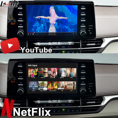 OEM-Integration und Nachrüstung Android-Schnittstelle für Toyota Sienna 2018-2021 Camry, RAV-4 In-Car Multimedia-Unterstützung YouTube, NetFlix, 360-Grad-Kamera