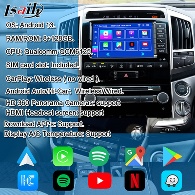 OEM Android Upgrade Modul für Land Cruiser 2013-2021 Wireless CarPlay Kit Integration YouTube, Google Map, Android Auto