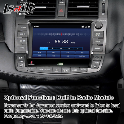 Lsailt Android Multimedia Video-Schnittstelle für 2008-2012 Toyota Crown S200 GWS204 GRS204 URS204 UZS207 Athlete Majesta