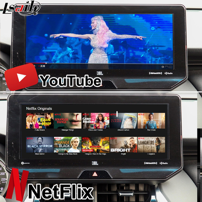 Lsailt OEM Android Upgrade Modul für Harrier Venza Toyota 2022-12.3 Zoll Android Multimedia-Schnittstelle mit YouTube, NetFlix