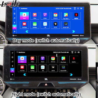 Lsailt OEM Android Upgrade Modul für Harrier Venza Toyota 2022-12.3 Zoll Android Multimedia-Schnittstelle mit YouTube, NetFlix