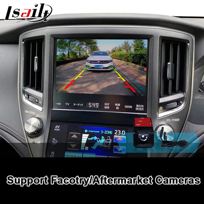 Lsailt Wireless Apple CarPlay-Schnittstelle für Crown S210 2013-2016 AWS210 GRS210 GWS214 GWS215 Majesta Athlete Royal Saloon Unterstützung Rückwärtskamera, Android Auto