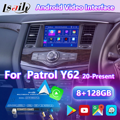 Lsailt Android Multimedia Video-Schnittstelle für 2020-Present Nissan Patrol Y62 Australien Version