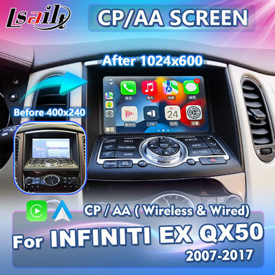 Lsailt Android Auto Carplay Bildschirm für 2007-2017 Infiniti EX25 EX35 EX37 EX30d EX QX50