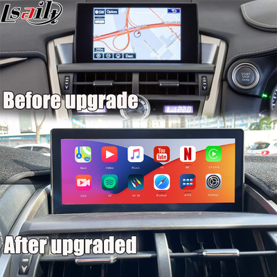 Android-Bildschirm für Lexus NX200T NX300H 2015-2017 10,25 Zoll IPS HD-Display Android 13 Wireless CarPlay, Android Auto