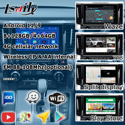 Toyota Alphard Vellfire AH40 Android Carplay Video-Schnittstelle