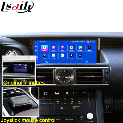 Lexus Android-Bildschirm Android 13 Multimedia Display 8 Core Qulcomm für LEXUS IS200T IS300H IS350 Unterstützung für Joysticksteuerung, YouTube, Google Play, CarPlay