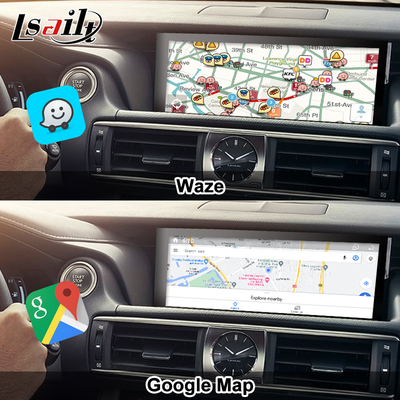Lexus Android-Bildschirm Android 13 Multimedia Display 8 Core Qulcomm für LEXUS IS200T IS300H IS350 Unterstützung für Joysticksteuerung, YouTube, Google Play, CarPlay