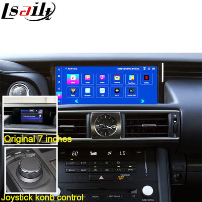 Android 13 Android Bildschirm 10,25 Zoll Multimedia-Display für Lexus IS200T IS300H 2015-2020 WIFI, HDMI, Bluetooth, Wireless CarPlay