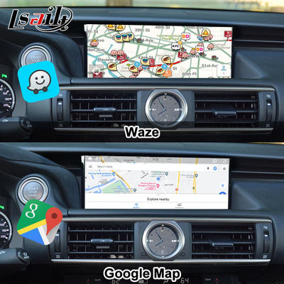 Android 13 Android Bildschirm 10,25 Zoll Multimedia-Display für Lexus IS200T IS300H 2015-2020 WIFI, HDMI, Bluetooth, Wireless CarPlay