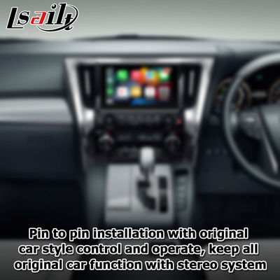 Toyota Alphard Vellfire AH30-Serie reiner OEM-Stil Carplay Android-Autobox 2015-2022 Modell