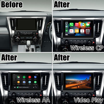 Toyota Alphard Vellfire AH30-Serie reiner OEM-Stil Carplay Android-Autobox 2015-2022 Modell