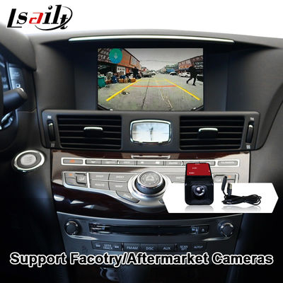 CarPlay-Schnittstelle für Infiniti Q70 Q70L M35 M45 Fuga 2009-2019, kabelloser Android Auto Adapter, Integration, Handy-Mirroring, AC-Temperatur