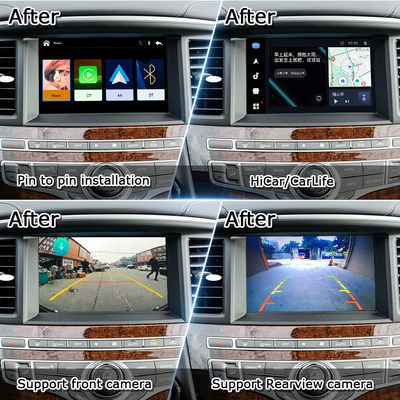 CarPlay-Schnittstelle für Infiniti QX60 JX35 2008-2017 Car Play Upgrade Android Auto Modul, Mirroring, AC-Temperatur