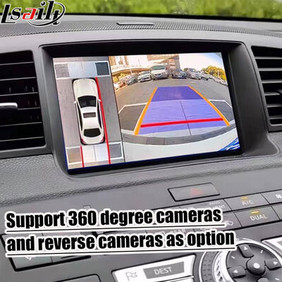 Lsailt 8 Zoll CarPlay-Bildschirm für Nissan Fuga (Y50) Infiniti 350GT 2005-2008 Android Auto, Spiegelung, HD Touch Display