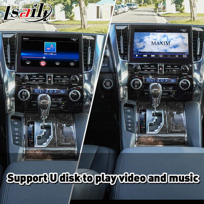 Lsailt Wireless Android Auto Carplay-Schnittstelle für 2019 -2023 Toyota Alphard Vellfire JBL High Version