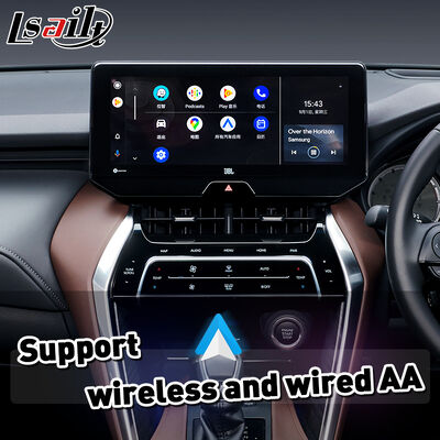 Lsailt Wireless Android Auto Carplay-Schnittstelle für 2020-Gegenwärtige Toyota Harrier Venza Support Radio Modul