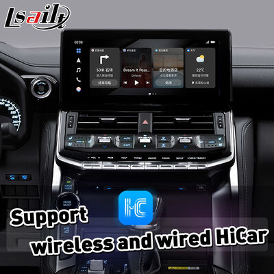 Lsailt Wireless Android Auto Carplay-Schnittstelle für 2021-2024 Toyota Land Cruiser 300 GX-R VX-R GR GR-S Sahara ZX VX LC300