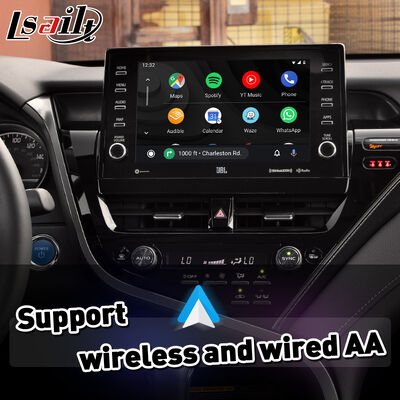 Lsailt Kabellose Android Auto Carplay Schnittstelle für 2021-2024 Toyota Camry Hybrid XSE XLE SL SE XV70