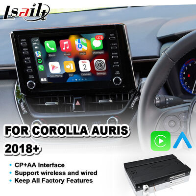 Lsailt Wireless Android Auto Carplay Interface für Toyota Corolla Auris ab 2018