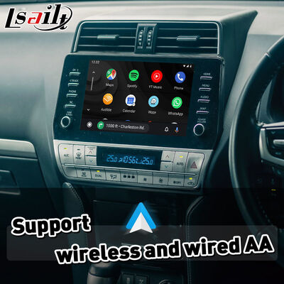 Lsailt Wireless Android Auto Carplay Interface für Toyota Land Cruiser Prado 150 (2020-aktuell)