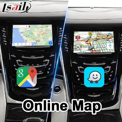 Lsait Android Navigation Multimedia Video-Schnittstelle für 2015-2020 Cadillac Escalade CUE System mit Carplay