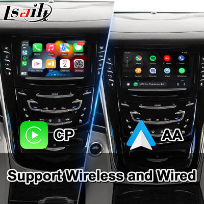 Lsait Android Navigation Multimedia Video-Schnittstelle für 2015-2020 Cadillac Escalade CUE System mit Carplay