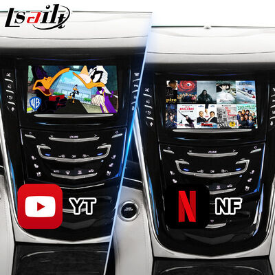 Lsait Android Navigation Multimedia Video-Schnittstelle für 2015-2020 Cadillac Escalade CUE System mit Carplay