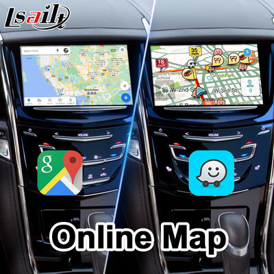Lsailt Android Navigation Video Interface für 2014-2019 Cadillac ATS CUE System mit Carplay