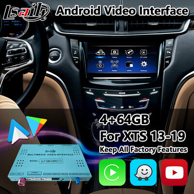 Lsailt Android Multimedia Video-Schnittstelle für 2013-2019 Cadillac XTS CUE System mit Carplay