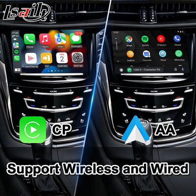 Lsailt Android GPS Navigation Video Interface für 2013-2019 Cadillac CTS CUE System mit Carplay