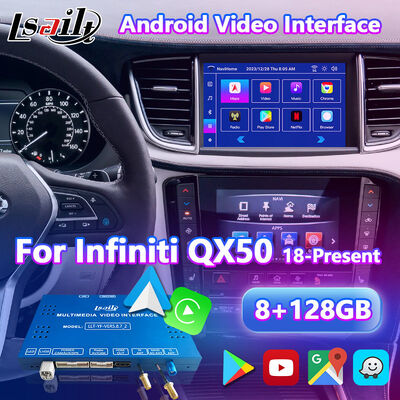 Lsailt Android Carplay Multimedia Video Interface für 2018-2022 Infiniti QX50