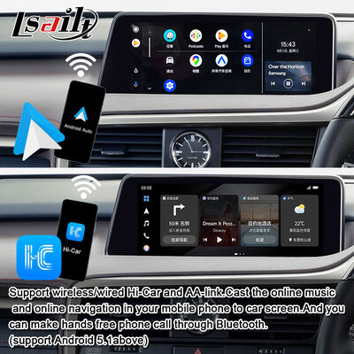 OEM Android Upgrade-Modul für Lexus RX450h, RX350 RX270 2016-2021 Integration Wireless CarPlay, Android Auto, YouTube, Netflix