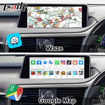 OEM Android Upgrade-Modul für Lexus RX450h, RX350 RX270 2016-2021 Integration Wireless CarPlay, Android Auto, YouTube, Netflix