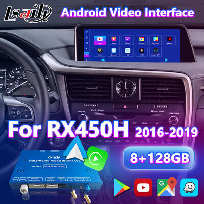 Lsailt Android Carplay Lexus Video-Schnittstelle für 2016-2019 RX 350 RX 450h RX 200t RX 350L RX 450L RX 300 RX 350