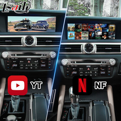 Lsailt Android Car Multimedia-Schnittstelle für Lexus GS300h GS200t GS350 GS450h GSF GS L10 2016-2020