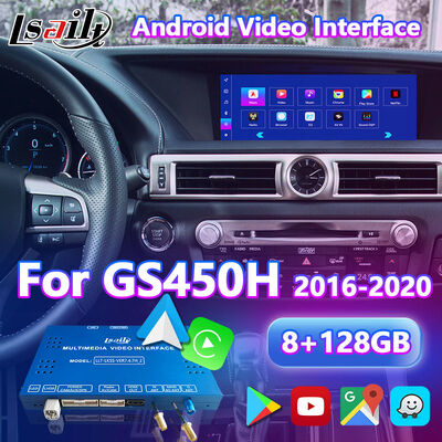 Lsailt Android Car Multimedia-Schnittstelle für Lexus GS300h GS200t GS350 GS450h GSF GS L10 2016-2020