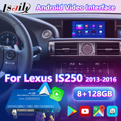 Lsailt Android Video-Schnittstelle für Lexus IS250 IS300h IS350 IS200t IS300 IS Maussteuerung 2013-2016