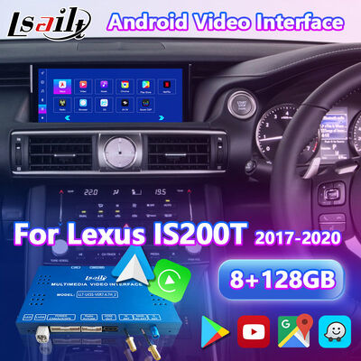 Lsailt Android Carplay-Schnittstelle für Lexus IS200T IS300H IS350 IS300 F Sport AWD IS XE30 2017-2020
